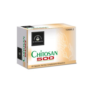 El Naturalista Chitosan 500, 60 Cápsulas
