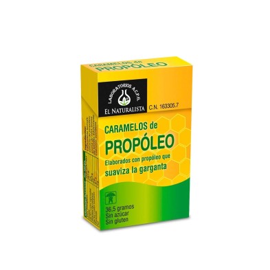 El Naturalista Caramelos Propóleo sin Azúcar 20 Cajitas