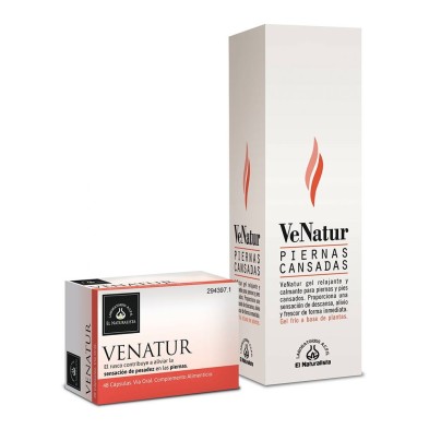 Pack El Naturalista Venatur Gel + 48 Cápsulas