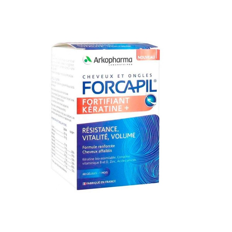 Arkopharma Forcapil Fortificante Keratina+ 60 Cápsulas 60 Ct