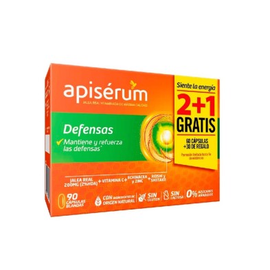 Pack Apiserum Defensas 3x30 Cápsulas Blandas