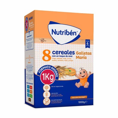 Nutriben 8 Cereales y Miel 1 KG