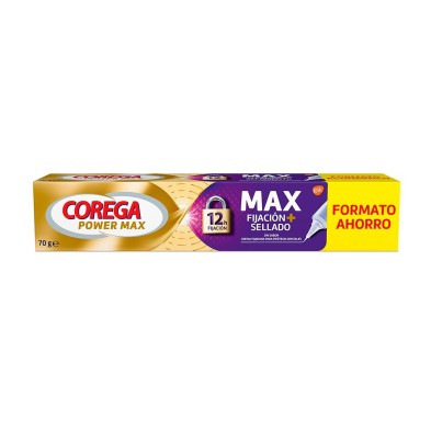 Corega Max Fijación + Confort 70 GR sin Sabor