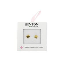 Benton Pharma Pendiente Cruz Oro
