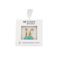 Benton Pharma Pendiente Cara Smile Oro