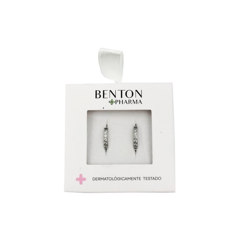 Benton Pharma Pendiente Aro Circinitas Acero