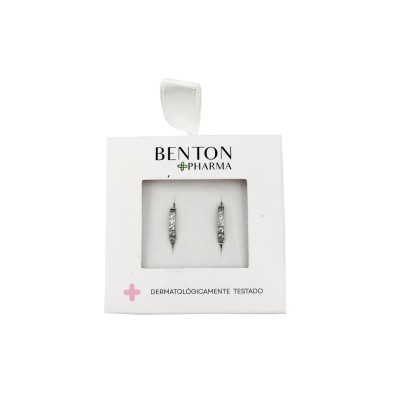 Benton Pharma Pendiente Aro Circinitas Acero