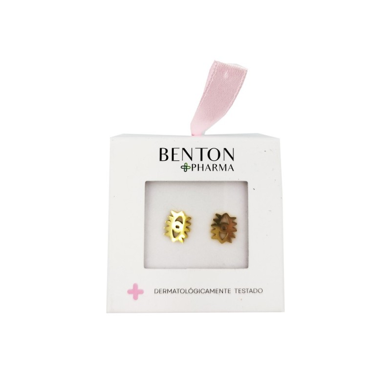 Benton Pharma Pendiente Ojo Oro