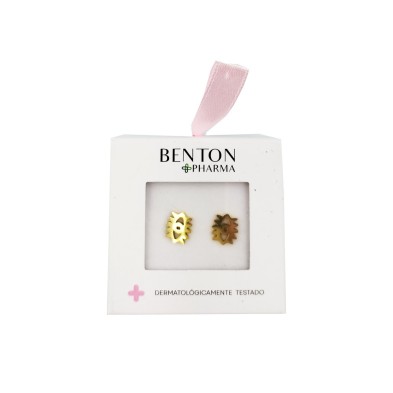 Benton Pharma Pendiente Ojo Oro