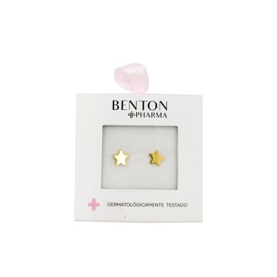 Benton Pharma Pendiente Estrella Oro
