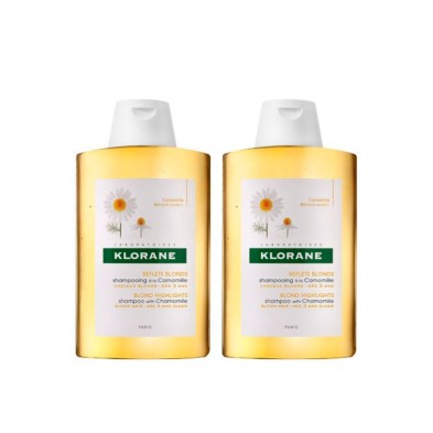 Duplo Klorane Champú Camomila 2x400 ML