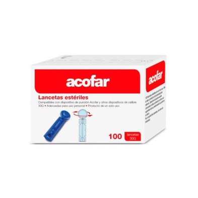 Acofar Nesira Lancetas Estériles 100 Unidades