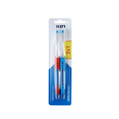 Kin Cepillo Dental Medio 2x1