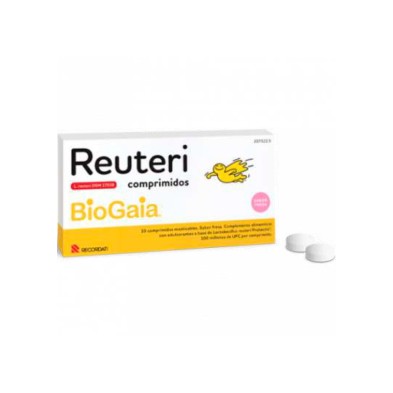 Reuteri 10 Comprimidos Sabor Fresa