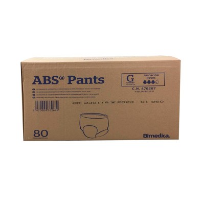 ABS Pants Noche Talla Grande 80 Unidades