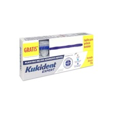 Kukident Expert 57 G + 1 Cepillo para Prótesis Dentales