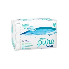 Dodot Aqua Pure Toallitas Húmedas para Bebés 144 Unidades