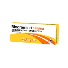 BIODRAMINA CAFEINA 12 COMPRIMIDOS