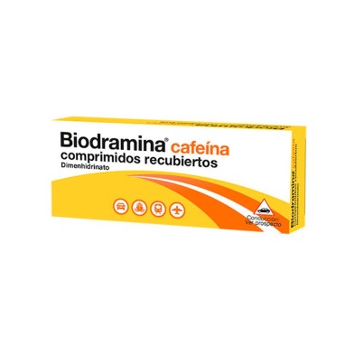 BIODRAMINA CAFEINA 12 COMPRIMIDOS