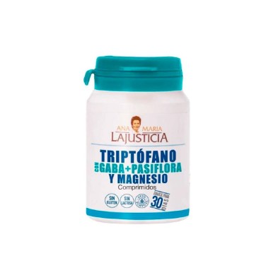 Ana María La Justicia Triptófano con Gaba + Pasiflora y Magnesio 60 Comprimidos