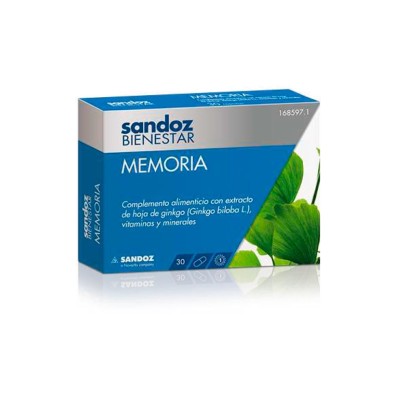 Sandoz Bienestar Memoria 30 Capsulas