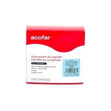 ACOFAR COMPRESAS ESTÉRILES 25 U