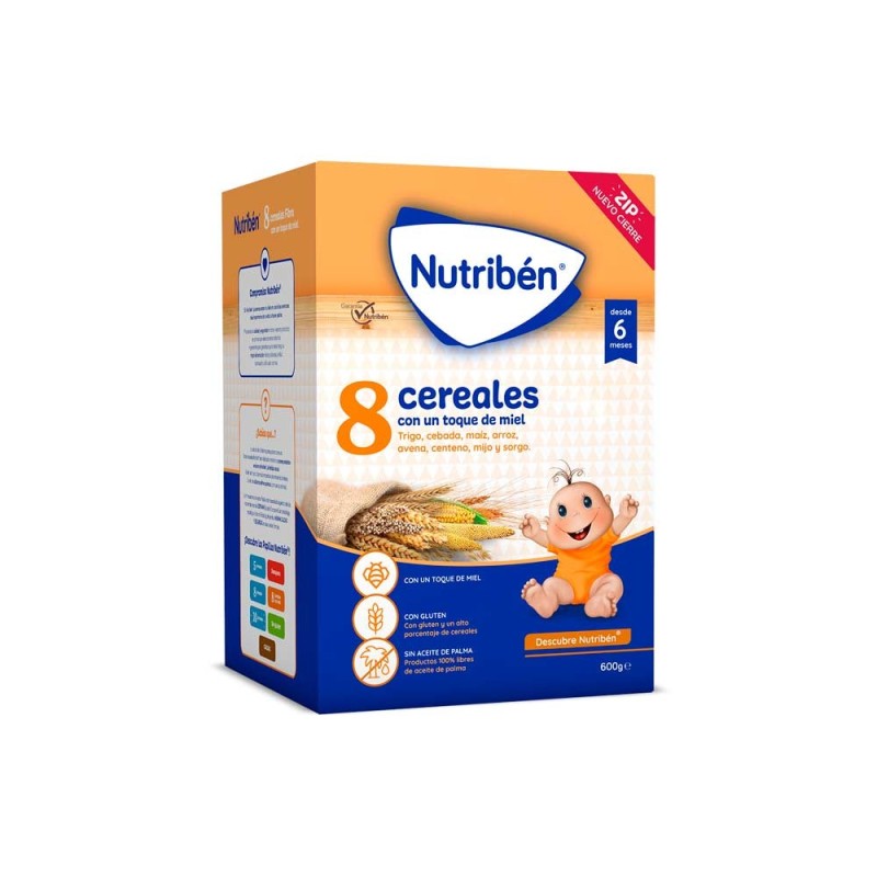 Nutriben 8 Cereales Miel 600 GR