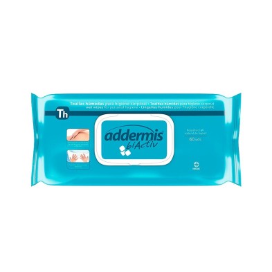 Addermis Toallitas Adultos 60 Unidades