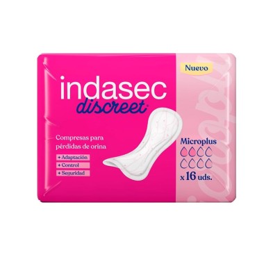 Indasec Discreet Micro Plus 16 Unidades