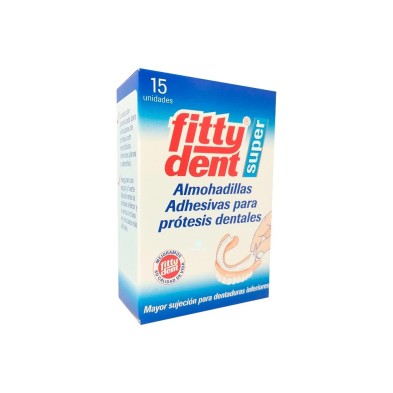Fittydent Almohadillas Adhesivas 15 Unidades