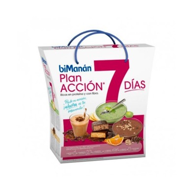 BIMANAN PLAN ACCION 7 DIAS 1 CAJA 910 G PACK