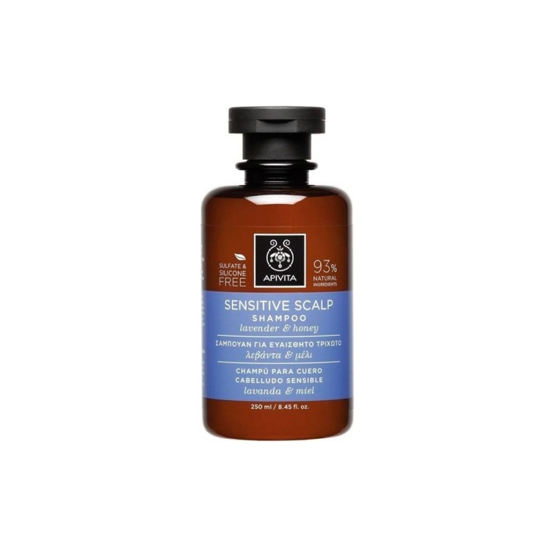APIVITA CHAMPU CALMANTE PARA CUERO CABELLUDO SENSIBLE 250ML