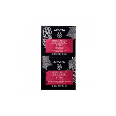 APIVITA MASCARILLA CONTORNO OJOS UVA ANTIARRUGAS 2X2ML