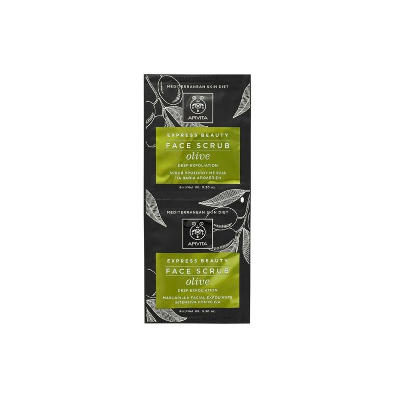 APIVITA MASCARILLA EXFOLIANTE OLIVA 2X8ML