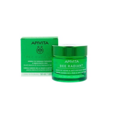 APIVITA BEE RADIANT CREMA RICA SIGNOS EDAD Y FATIGA 50ML