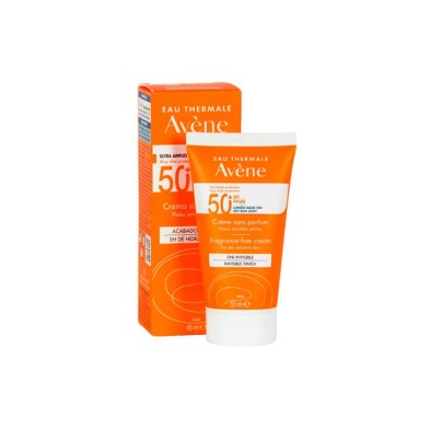 AVENE SPF 50+ CREMA MUY ALTA PROTECCION  1 ENVASE 50 ML SIN