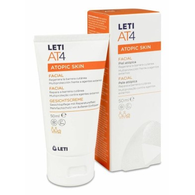 LETI AT4 CREMA FACIAL PIEL ATOPICA 50 ML