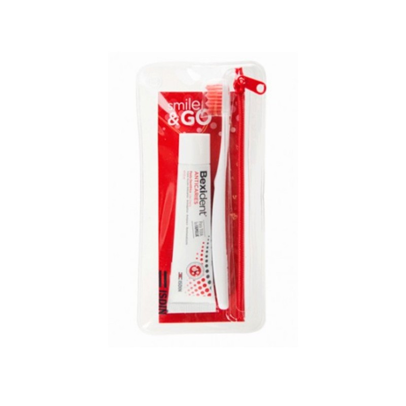 Bexident Kit Smile&Go Anticaries Cepillo + Pasta Dientes 25 ML
