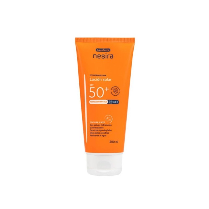 Acofarma Nesira Loción Solar Corporal Spf 50+ 200ML