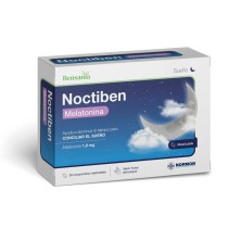 Noctiben Bensania Melatonina Masticables Sabor Frutos Del Bosque 30x1,9 MG