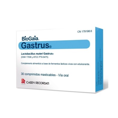 Gastrus 30 Comprimidos Masticables