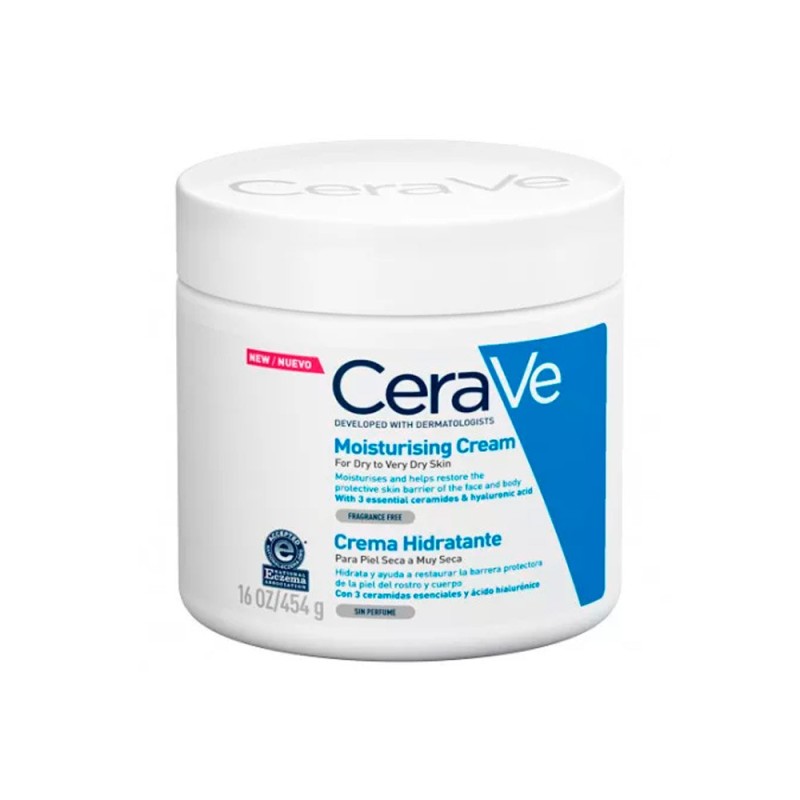 Cerave Crema Hidratante Piel Seca 454 GR