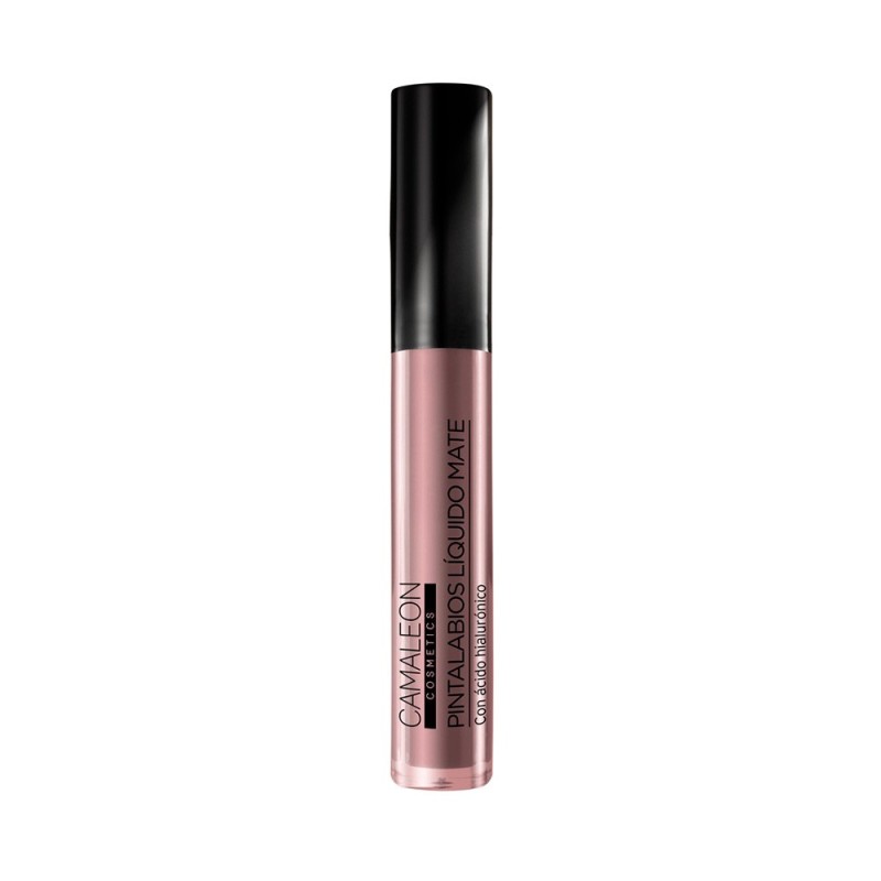 Camaleón Cosmetics Labial Líquido Mate Nude Beige con Aplicador LM06 8 ML