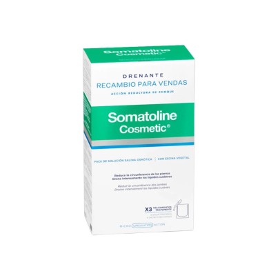Pack Refill Recambio Vendas Reductoras Drenantes  6 Ud