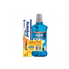 Kukident Pro Plus la Mejor Fijación 60 GR + Oral-b Colutorio Pro-expert 500 ML