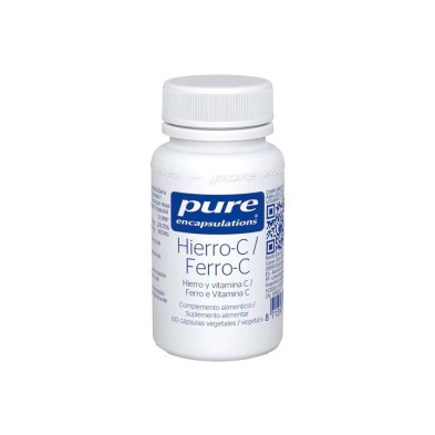 Pure Encapsulations Hierro-C 60 Capsulas