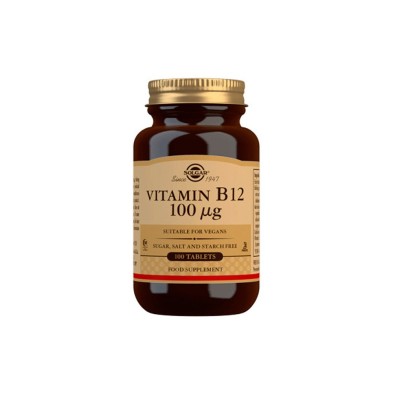 Solgar Vitamina B12 1000 mcg (Cianocobalamina) 250 Comprimidos