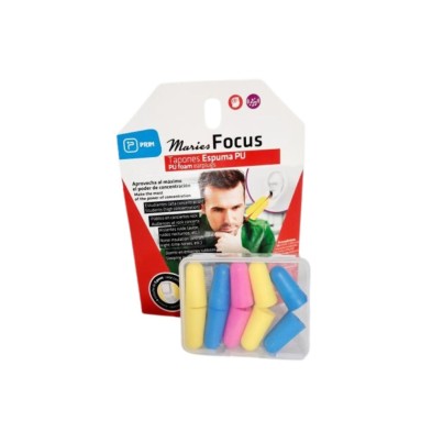 Focus Maries  Tapones Oidos Espuma Pu 10 Ud