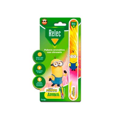Relec Pulsera Minion Rosa 1 Ud