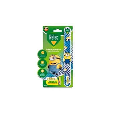 Relec Pulsera Aromatica Minion Azul 1 Ud
